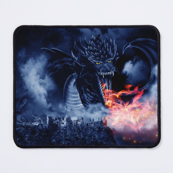 Item preview, Celtic Castle Dragon Flame in the Blue Moonlight designed and sold by Kim Andrews.