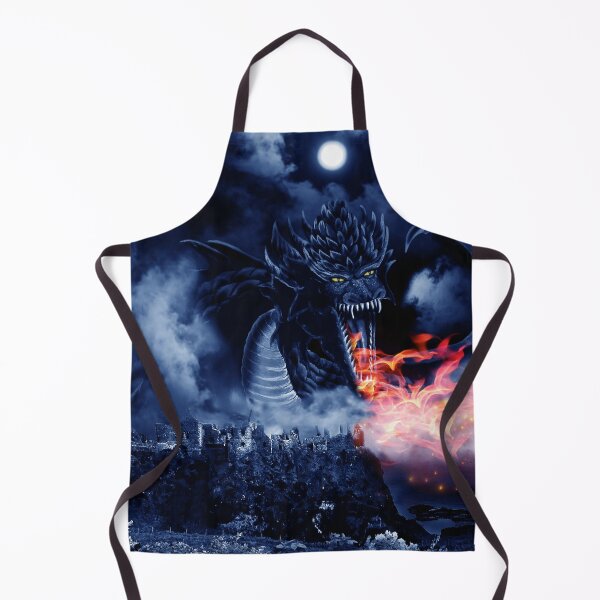Item preview, Celtic Castle Dragon Flame in the Blue Moonlight designed and sold by Kim Andrews.