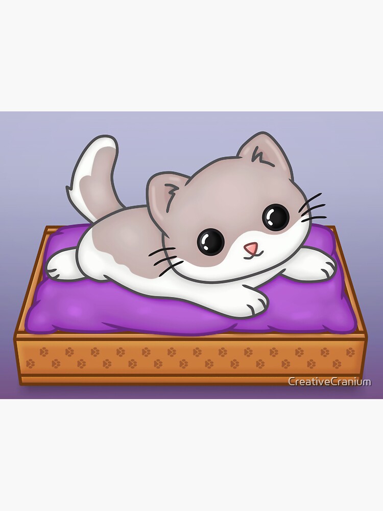 Kawaii cat outlet bed