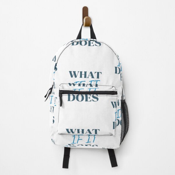 Item preview, What If It Does- Sayings designed and sold by Restless Mortal.