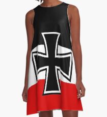 German Empire Flag A-Line Dress