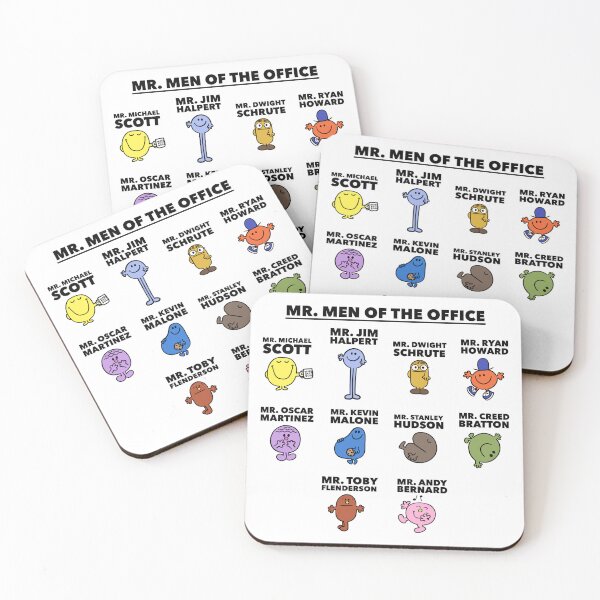 Item preview, The Office Mr. Men designed and sold by cutermelon.