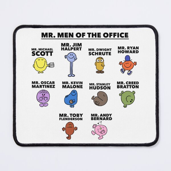 Item preview, The Office Mr. Men designed and sold by cutermelon.