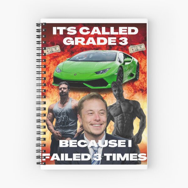 Item preview, It's called grade 3 because I failed 3 times designed and sold by joshemf.
