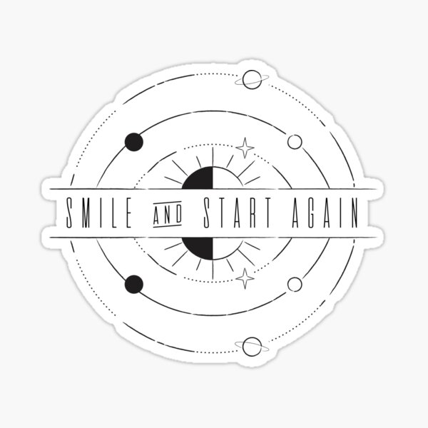 universe keep going planets sun light Sticker