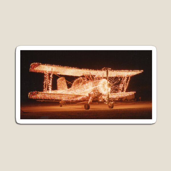 Item preview, Vintage Plane at Christmas designed and sold by BGPickers.