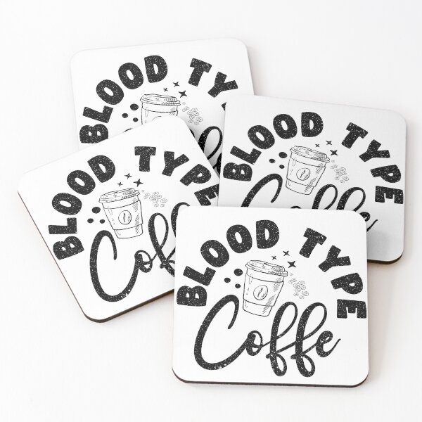 Item preview, Blood Type Coffee designed and sold by FallInLoveCo.