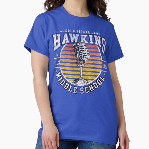 Item preview, Hawkins Middle School A.V. Club Indiana designed and sold by Alema Art.