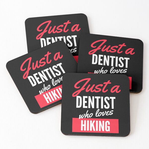 Item preview, Just A Dentist Who Loves Hiking - Gift For Men, Women, Hiking Lover designed and sold by ExploreTheStore.