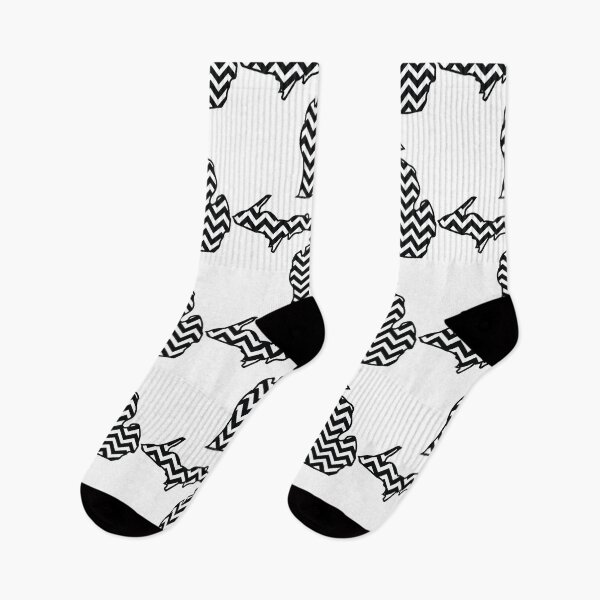 Item preview, Michigan state shape with chevron pattern designed and sold by PepaAnaRB.