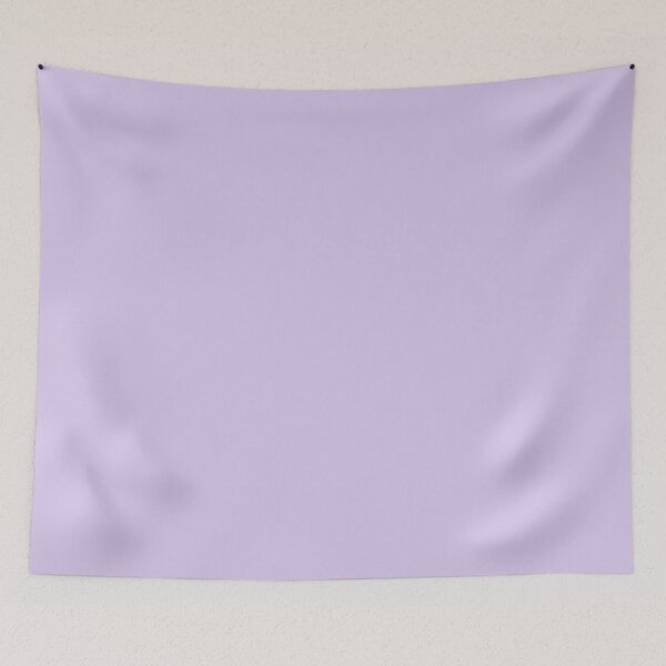 Item preview, Pastel Lilac Purple Solid Color Pairs to Coloro 2023 Color of the Year Digital Lavender 134-67-16 designed and sold by SimplySolidColors.