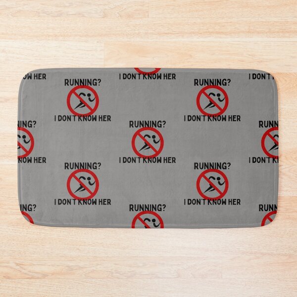 Item preview, Running I don’t know her Track and field field events don’t run  designed and sold by system51.