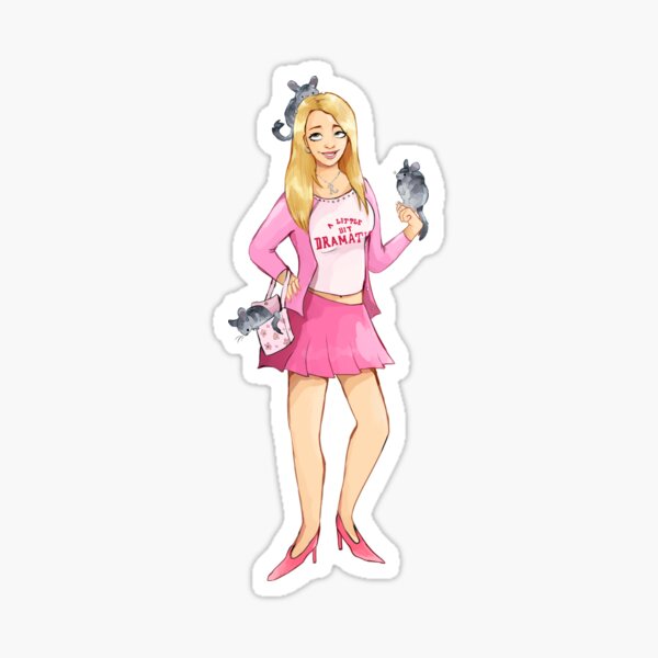 Burn Book Sticker Mean Girls Movie Sticker Regina George Cady Heron Gifts  for Her Hydro Flask Water Bottle Laptop Funny 