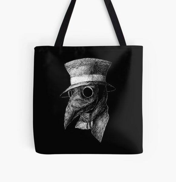 Plague Doctor All Over Print Tote Bag