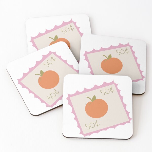 Item preview, trendy fruit stamp sticker designed and sold by keeganemma.