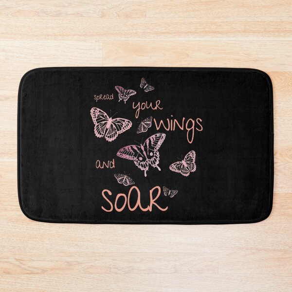 Item preview, Spread Your Wings And Soar Butterfly Cute Positive Quote designed and sold by two7designs.