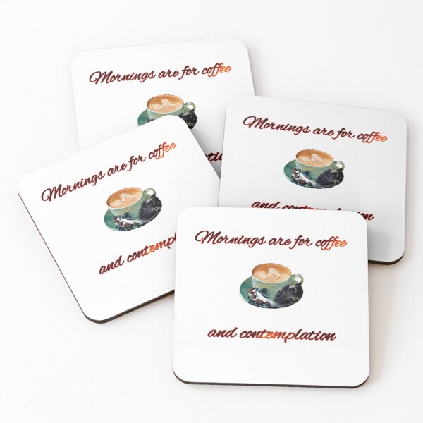 Item preview, Morning are for coffee and contemplation , morning coffee is the best, best coffee design, latte and cappuccino makes my day ! designed and sold by mustafatolba16.