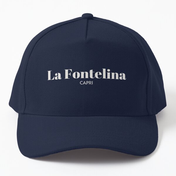 La Fontelina Beach Club, Capri, Italy (white) Baseball Cap