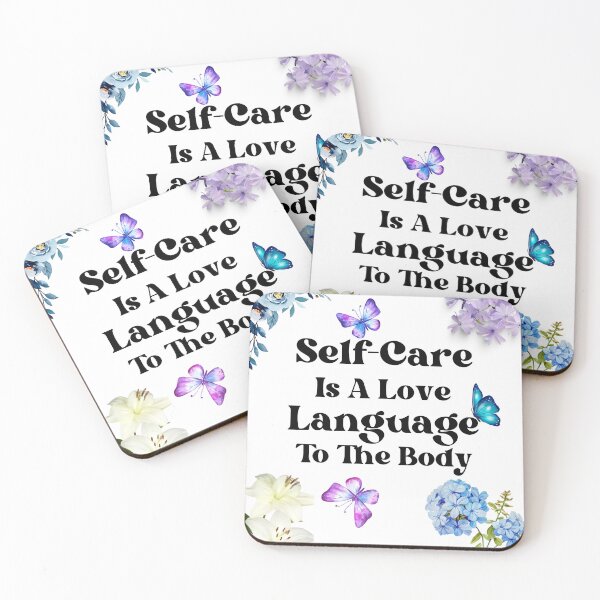 Item preview, self-care is a love language to the body designed and sold by justbejoker.