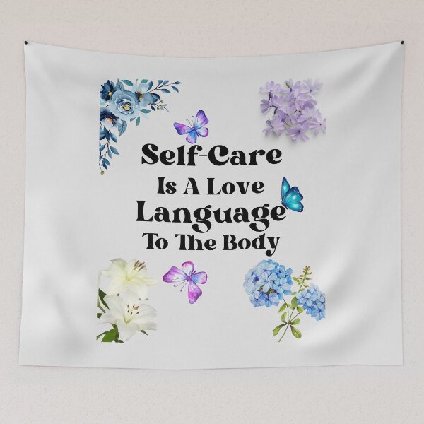 Item preview, self-care is a love language to the body designed and sold by justbejoker.