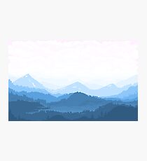 Bergsee Fotodruck