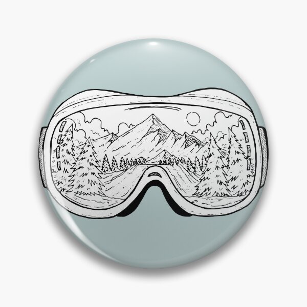 Item preview, mountain reflection ski goggles designed and sold by XXgooddeedXX.