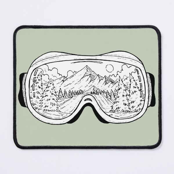 Item preview, mountain reflection ski goggles designed and sold by XXgooddeedXX.