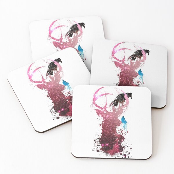 S p i r i t s Coasters (Set of 4)