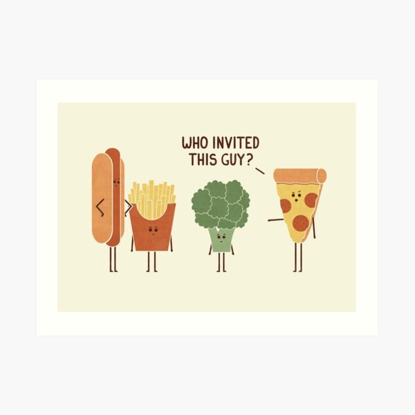 Party Crasher Art Print