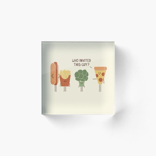 Party Crasher Acrylic Block