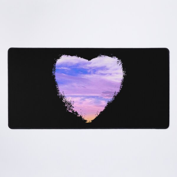 Item preview, Sky Heart Black Background designed and sold by Hopedart.