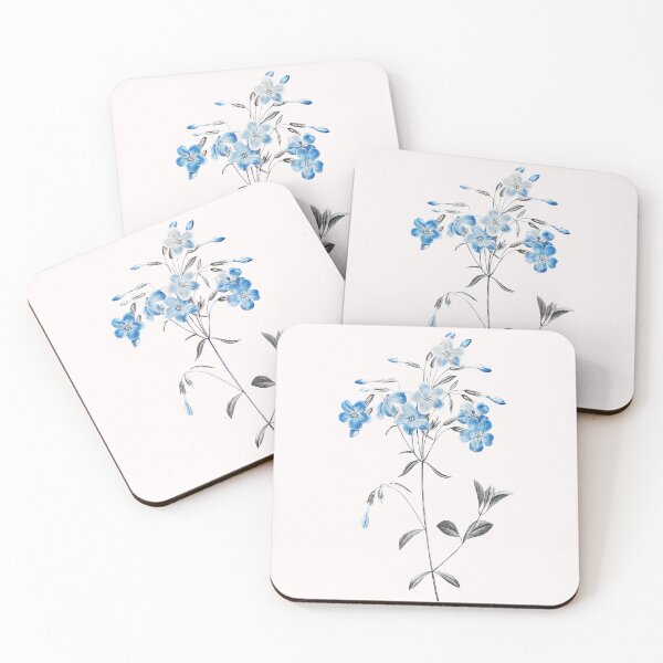Item preview, Reptans Flowers, Alternative Illustration - Blue and Grey Rose designed and sold by DaphneKstudio .