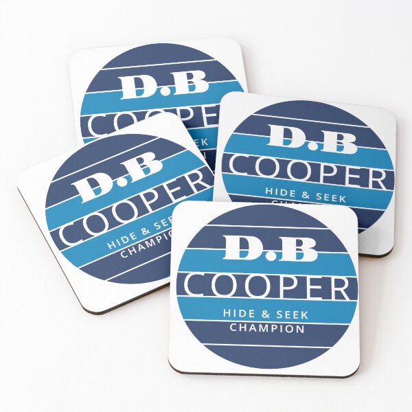 Item preview, D.B cooper blue & white designed and sold by GSJGROUP.