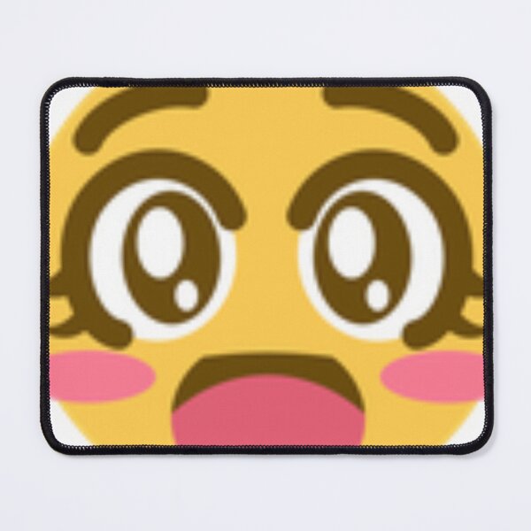 Item preview, Cute Kawaii Girl Emoji Blushing designed and sold by Ada Nonaka.