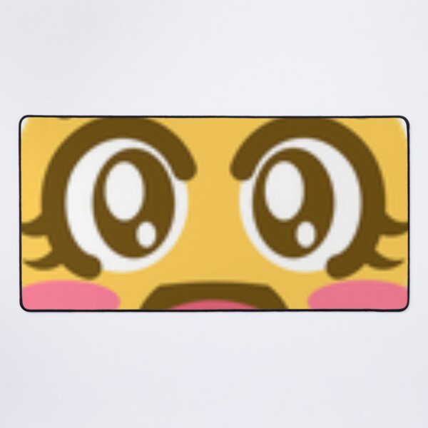 Item preview, Cute Kawaii Girl Emoji Blushing designed and sold by Ada Nonaka.