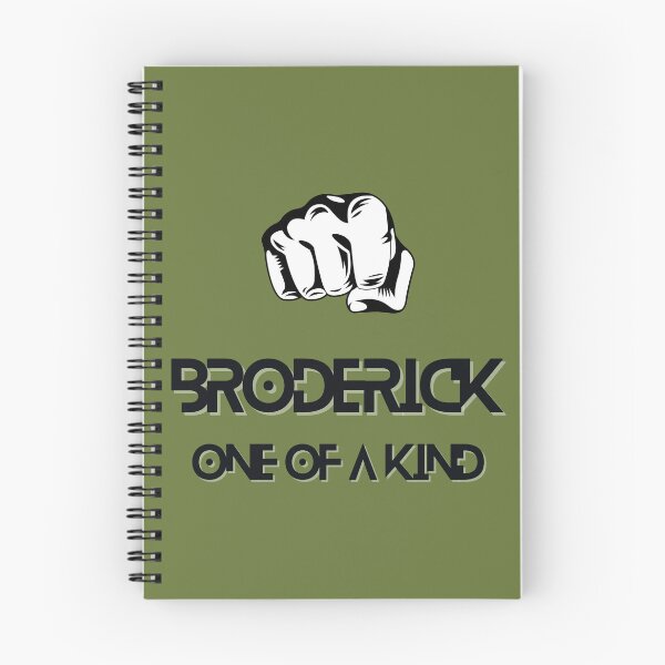 Item preview, Broderick Name One of a Kind Birthday Anniversary, Appreciation Gift designed and sold by PapitosPlace.
