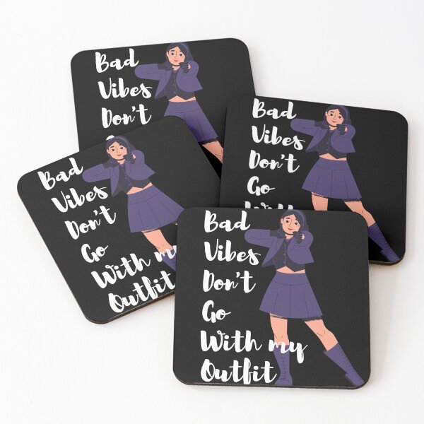 Item preview, Bad Vibes Don't Go With My Outfit | Girls Power | Women Empowerment designed and sold by rebel-store21.