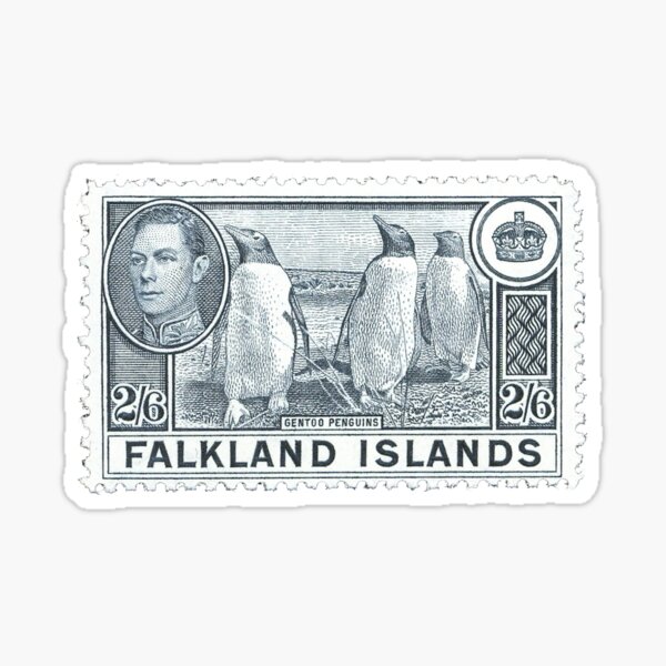 Item preview, Stamp - George-vi-stamp - Penguins designed and sold by imageresource.