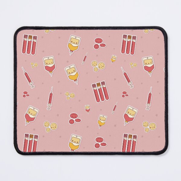 Item preview, Kawaii Phlebotomy pattern Gift for phlebotomist designed and sold by TamGustam.