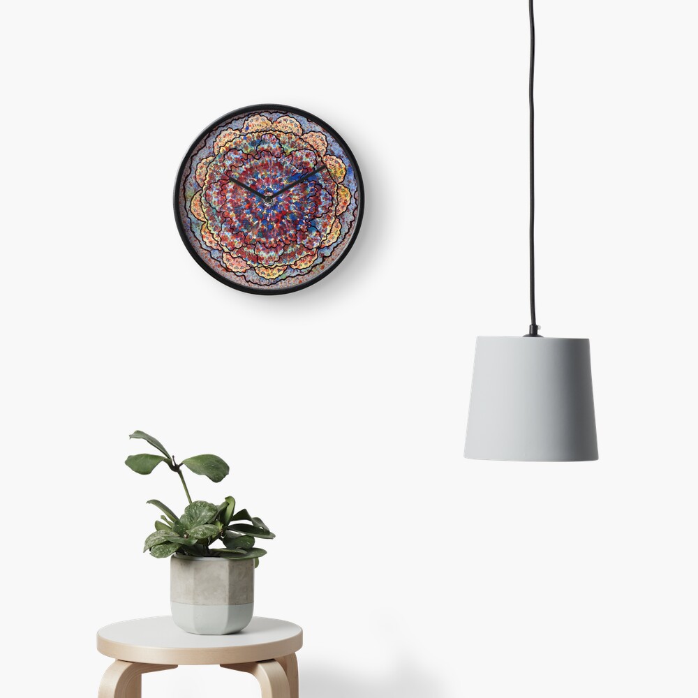 Item preview, Clock designed and sold by KatieSchutteArt.