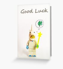 Unicorn luck! Greeting Card