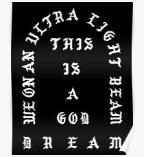 we on an ultra light beam Poster