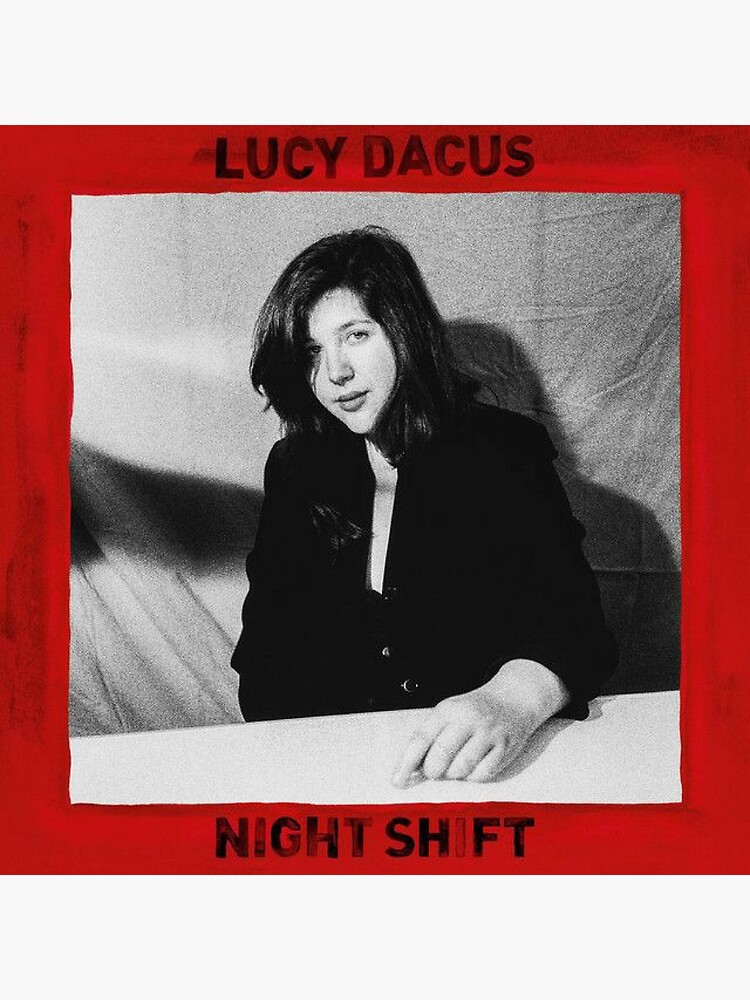 Lucy Dacus Night Shift Lyrics Banner Sticker for Sale by littlesigns