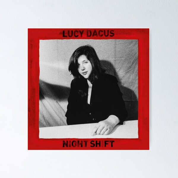 Lucy Dacus Night Shift Poster in 2023  Room posters, Dorm posters, Music  poster