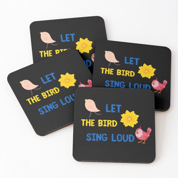 Item preview, let the bird sing loud, all of birds are cute and lovely and colorful , i love bird so much ! lets sing with birds  designed and sold by mustafatolba16.