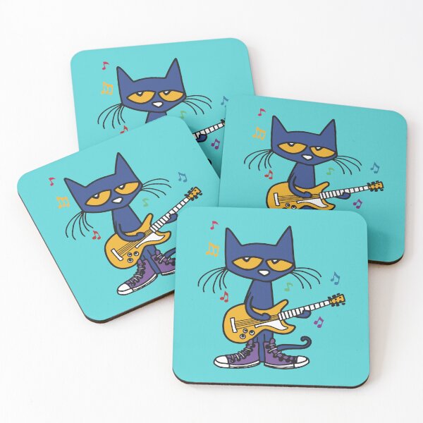 Item preview, Pete the cat playing guitar designed and sold by BloogaFruk.