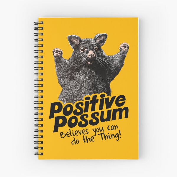 Item preview, Positive Possum Believes You Can Do The Thing! designed and sold by ourkid.