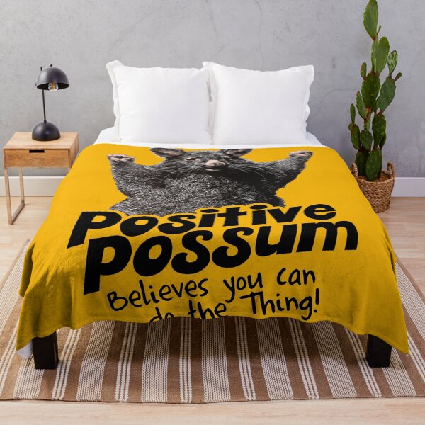 Item preview, Positive Possum Believes You Can Do The Thing! designed and sold by ourkid.