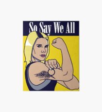 so say we all Art Board