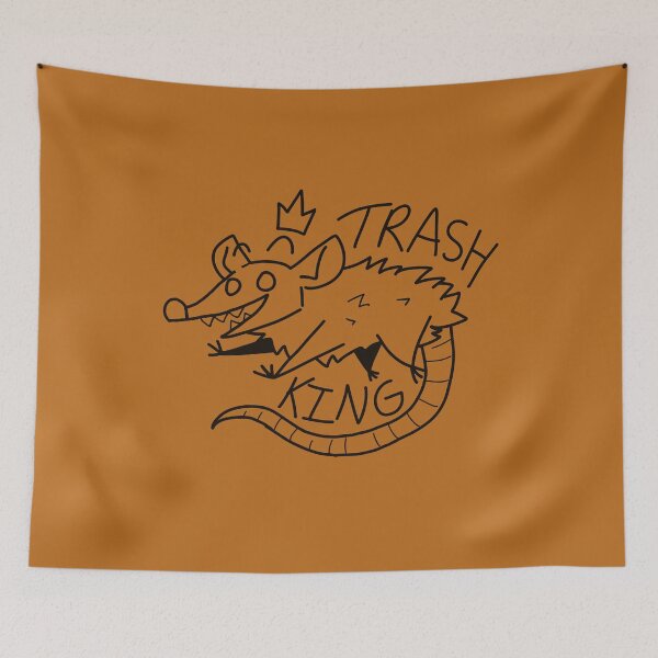 Item preview, Trash king lineart designed and sold by Skyraider20.